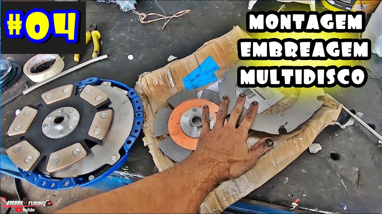COMO MONTAR EMBREAGEM MULTI-DISCO PASSO A PASSO  NO MOTOR AP TURBO FORJADO 1.9 2026