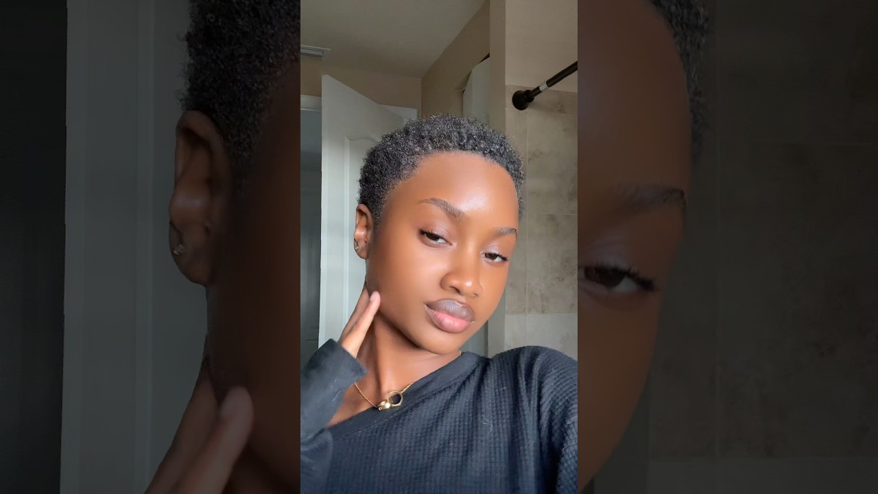 Cut my hair with me 🫶🏾 #bigchop #bigchopjourney #naturalhair