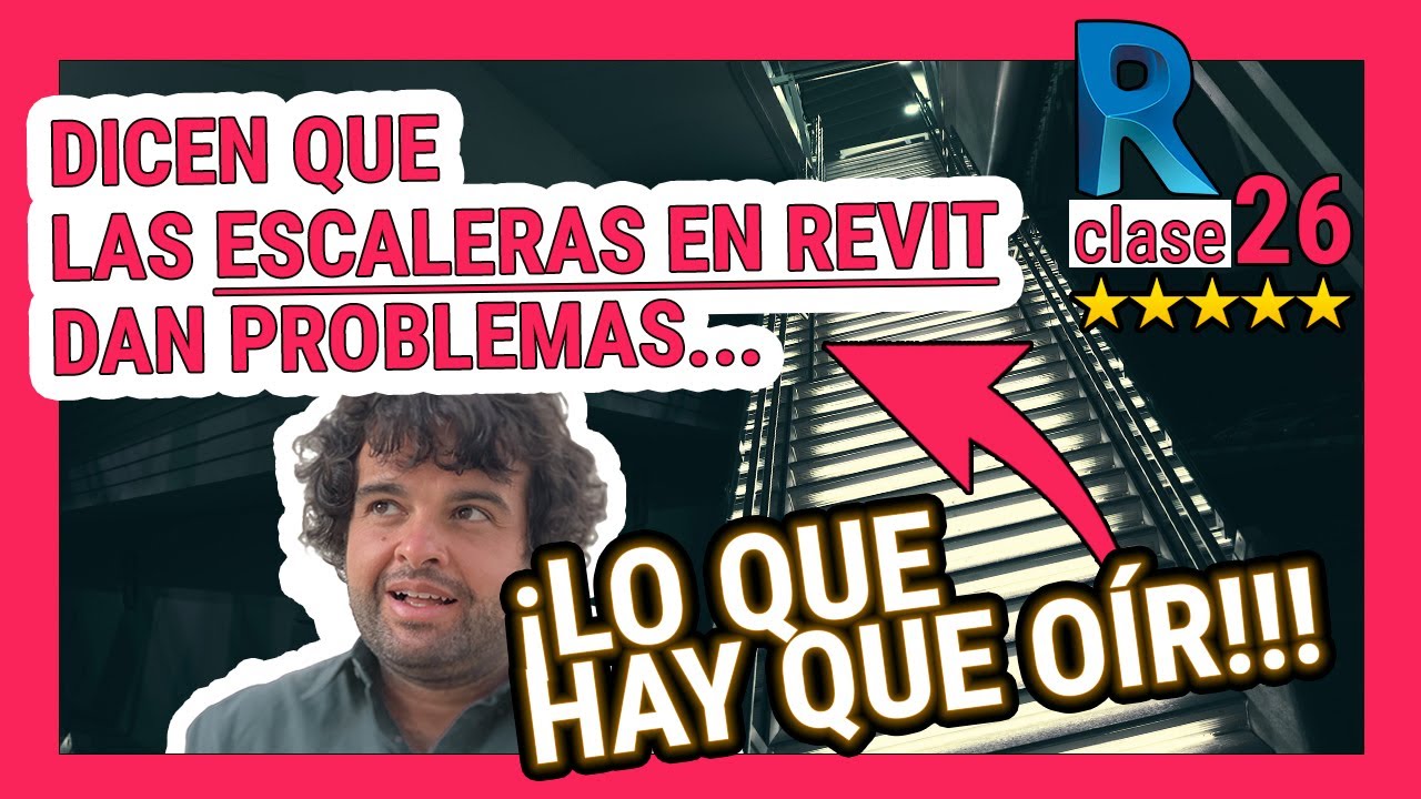 Cómo hacer ESCALERAS en REVIT ✅ Con esta explicación ¡NUNCA MÁS! tendrás problemas