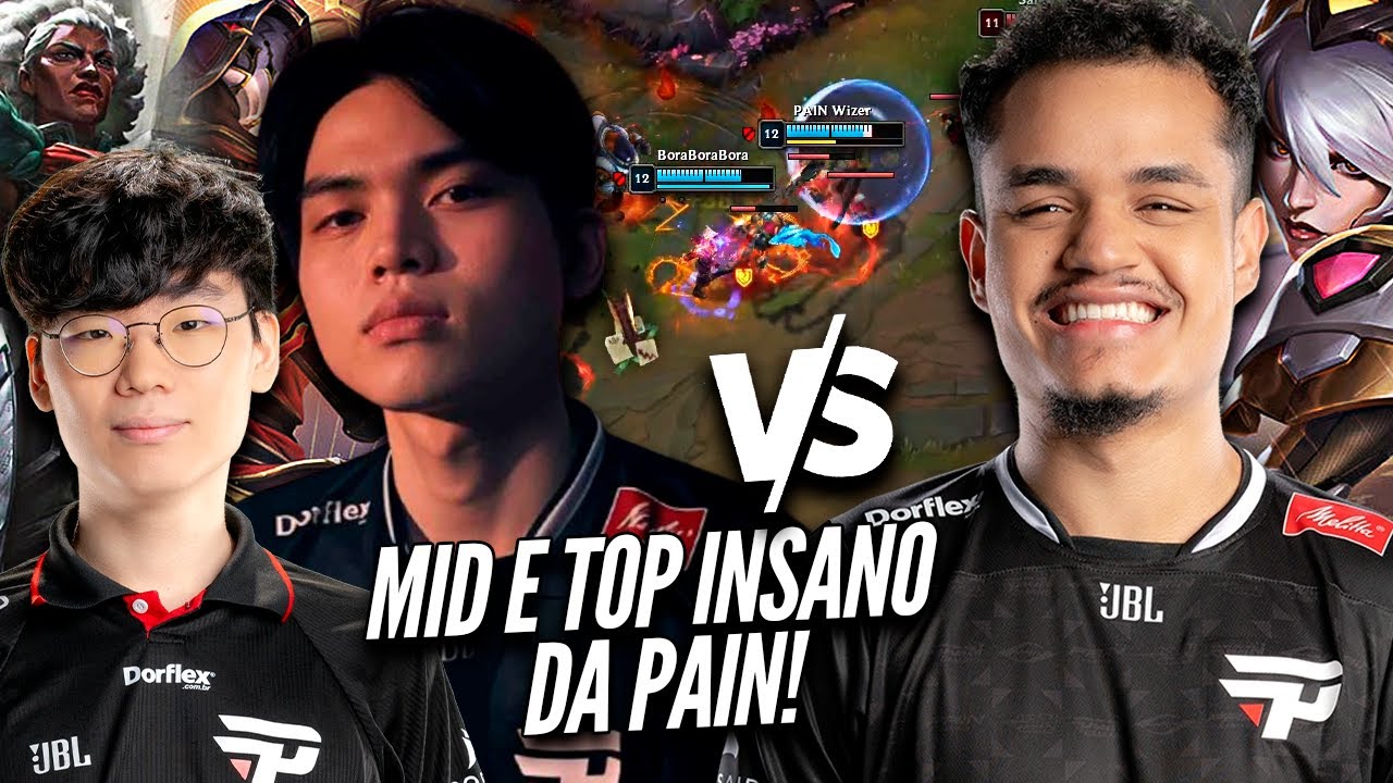 PAIN ROAMER e WIZER VS CARIOK, ESSA DUPLA da PAIN TÁ MUITO FORTE!