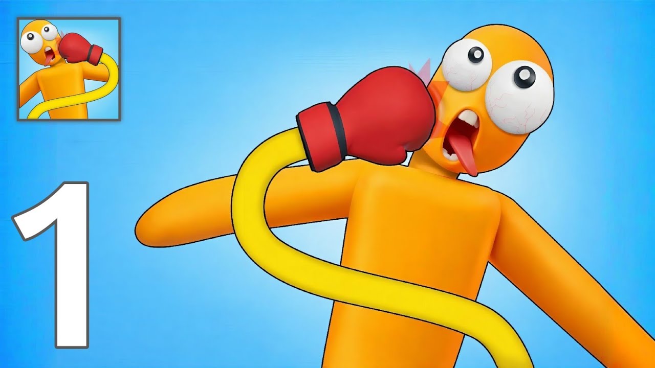Punch to Smash: Rubber Arms - Gameplay Walkthrough 1 - level 1-100 (IOS, Android)