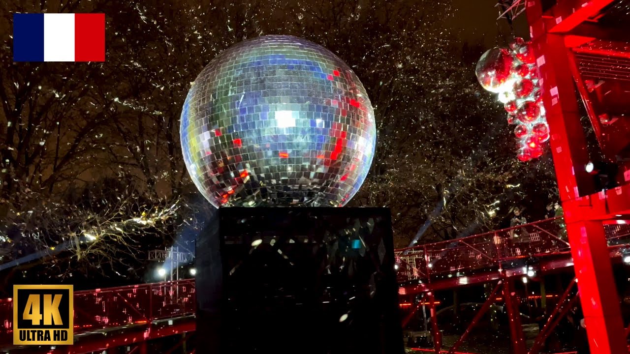 Paris La Villette Lumieres Light Exhibit