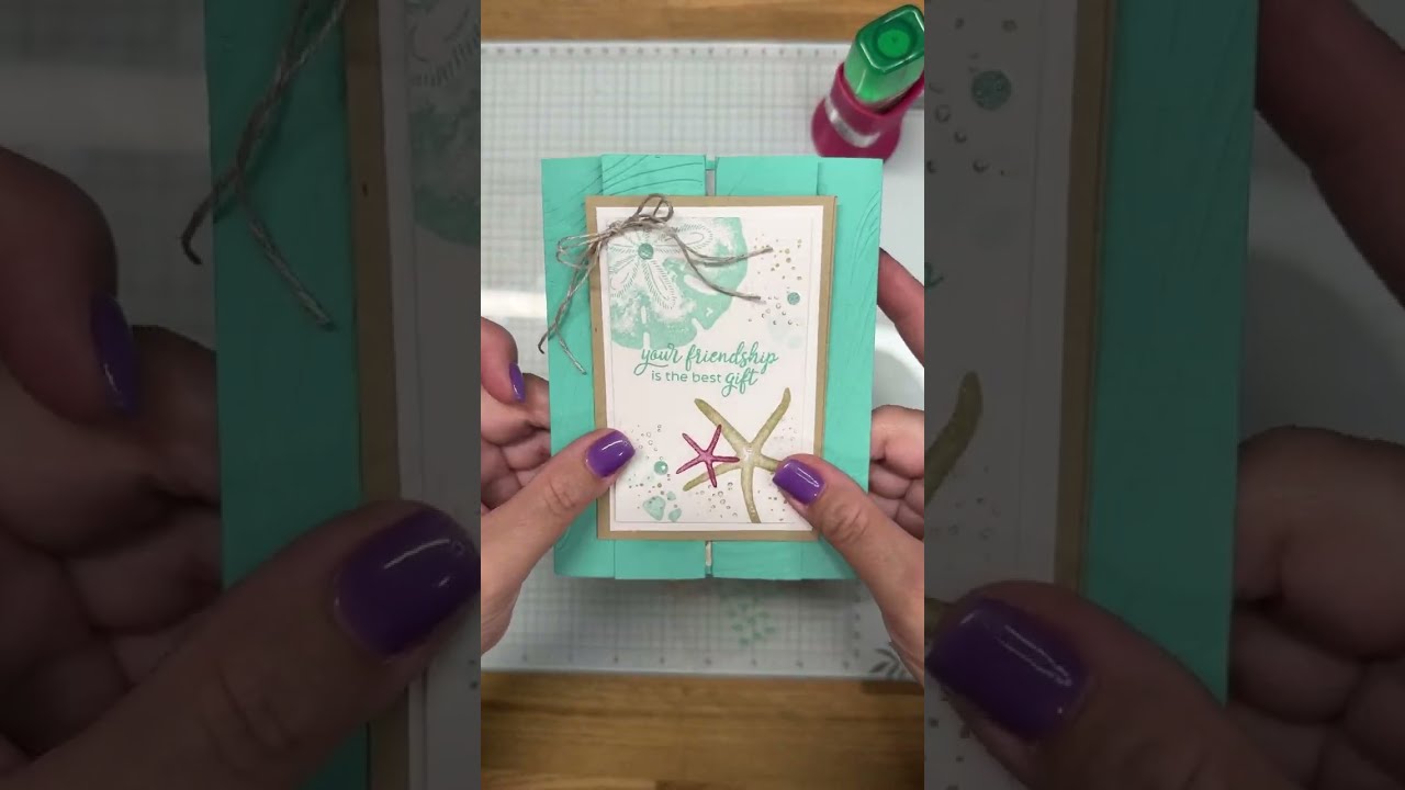 Seaside Wishes Wow Fun Fold- Stampin Up