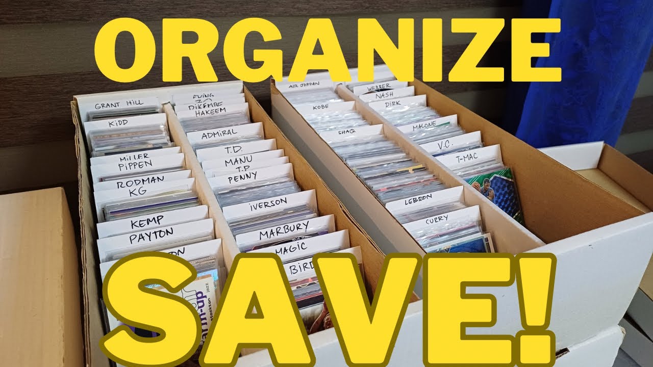 ORGANIZE AND SAVE ON TRADING CARD DIVIDERS CHECK THIS OUT!
