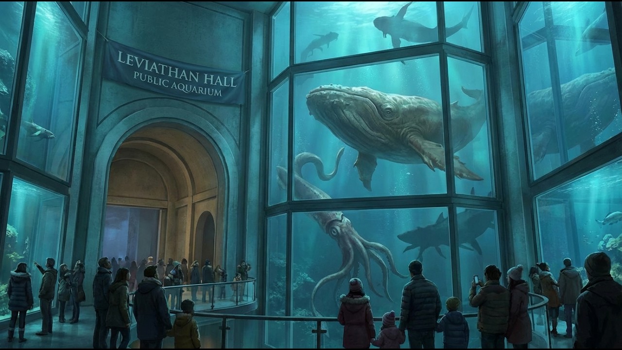 Prehistoric Aquarium tour l The Scariest Creatures of the Ancient Ocean