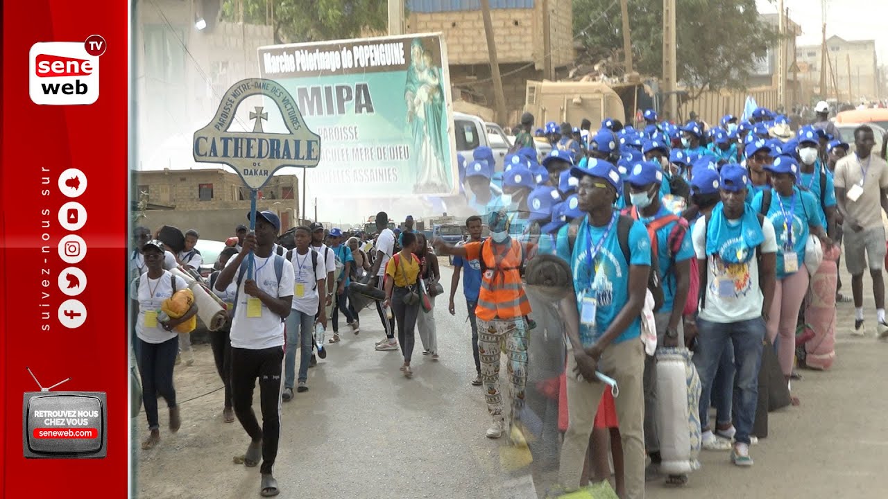 Popenguine 2022: Moments forts de l'arrivée des marcheurs au cap des Biches