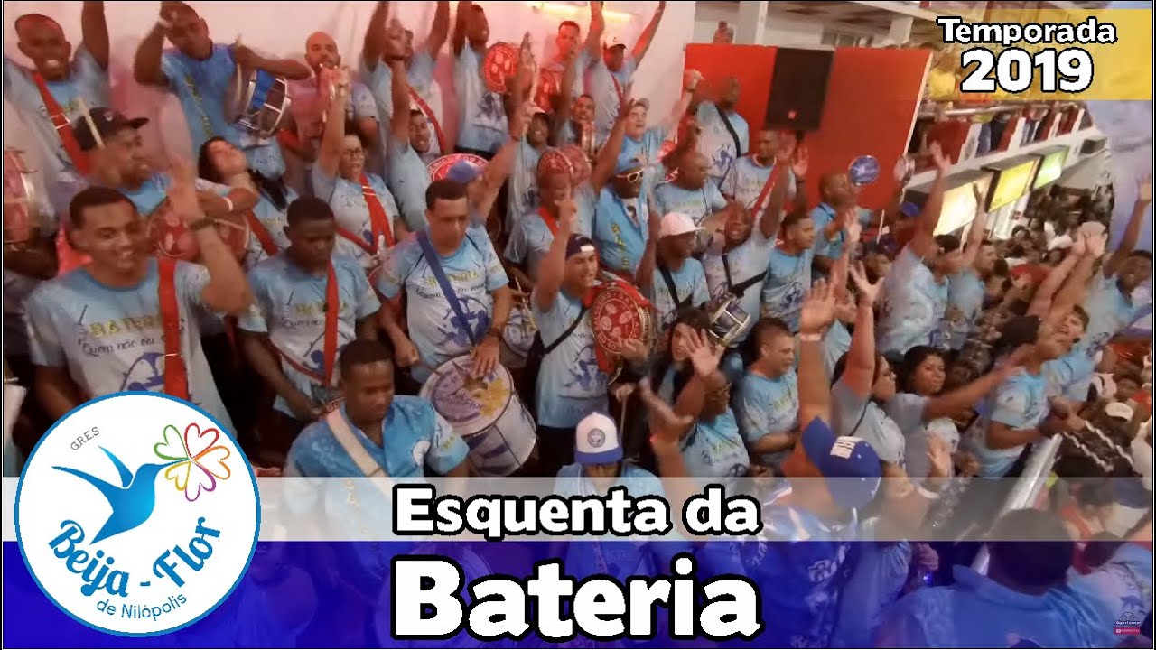 Beija-Flor 2020 - Esquenta da bateria no Salgueiro Convida - Apoteose ao vivo - #SC19