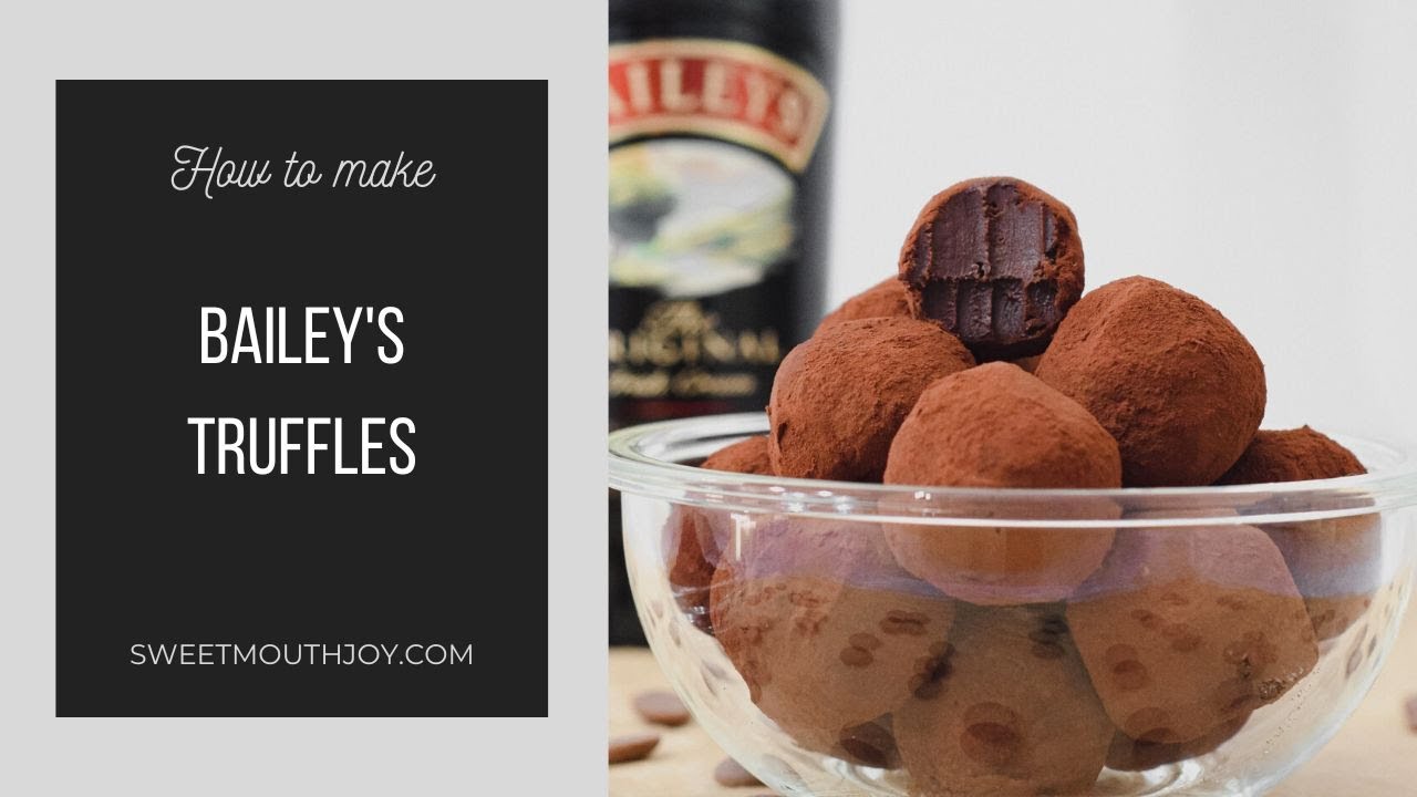 Bailey's Chocolate Truffles Recipe