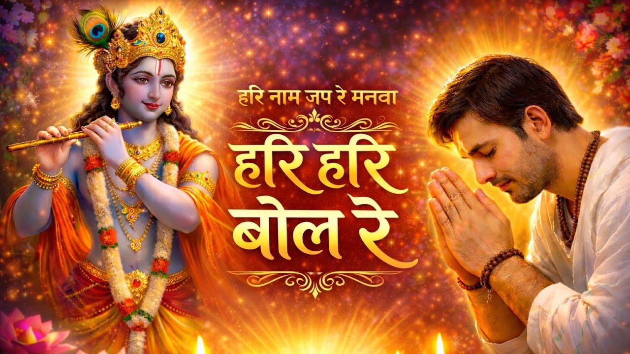 "हरि नाम जप रे मनवा | हरि हरि बोल रे | Krishna Bhajan 2026 | मन को शांति देने वाला दिव्य भजन |
