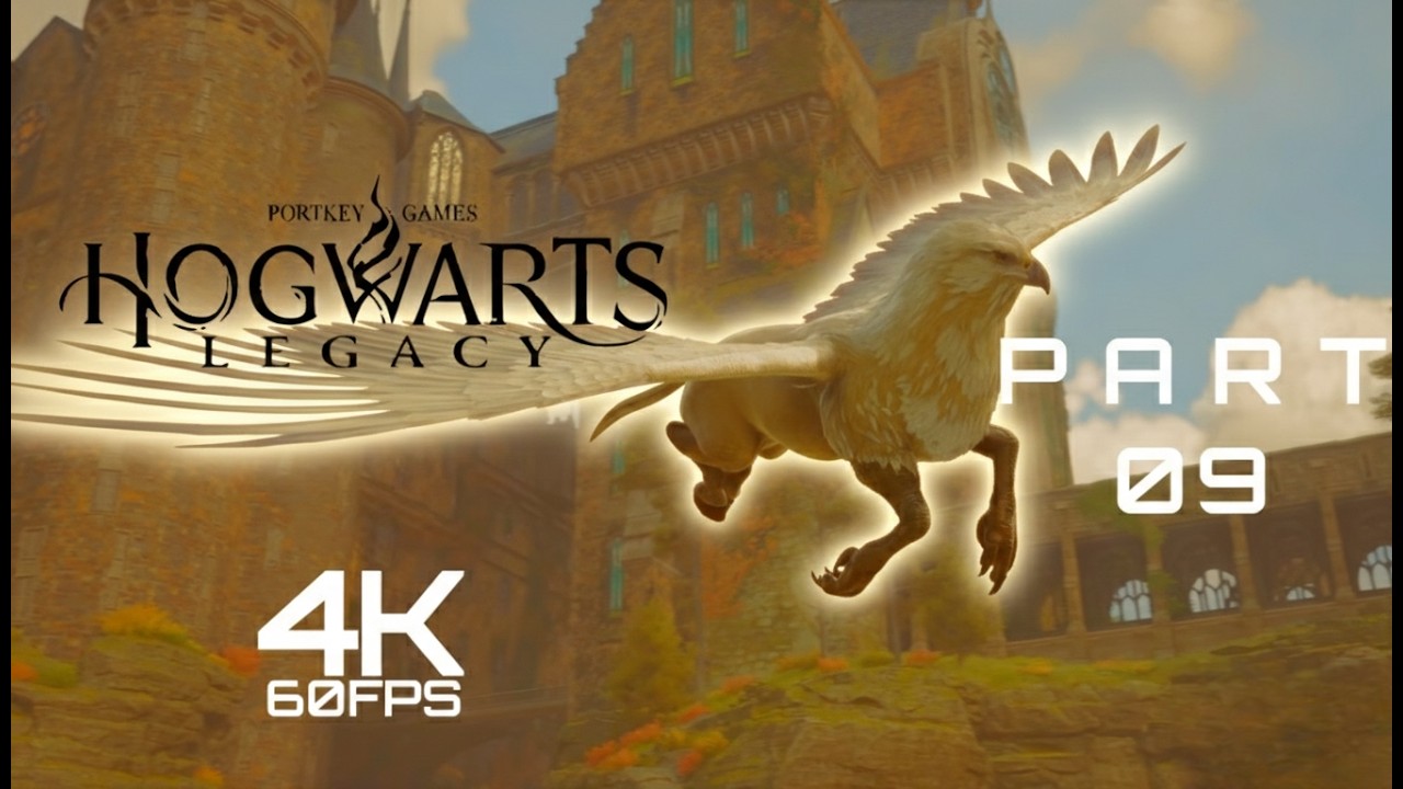 Как открыть Алохомору и ловить тварей! | Hogwarts Legacy Часть 9 4K | BlackSPY