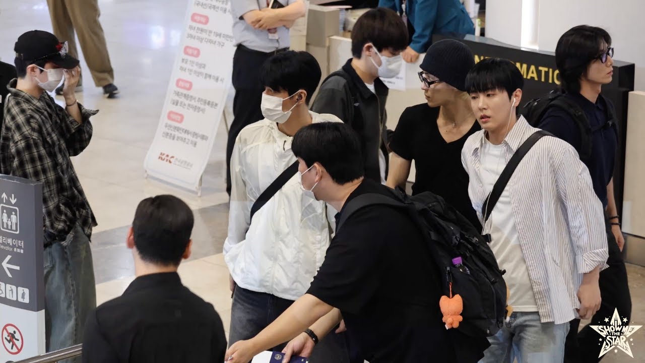 에스에프나인 출국길 SF9 Airport Departure | GMP 250716