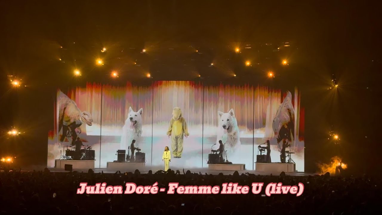 Julien Doré - Femme like U (live)