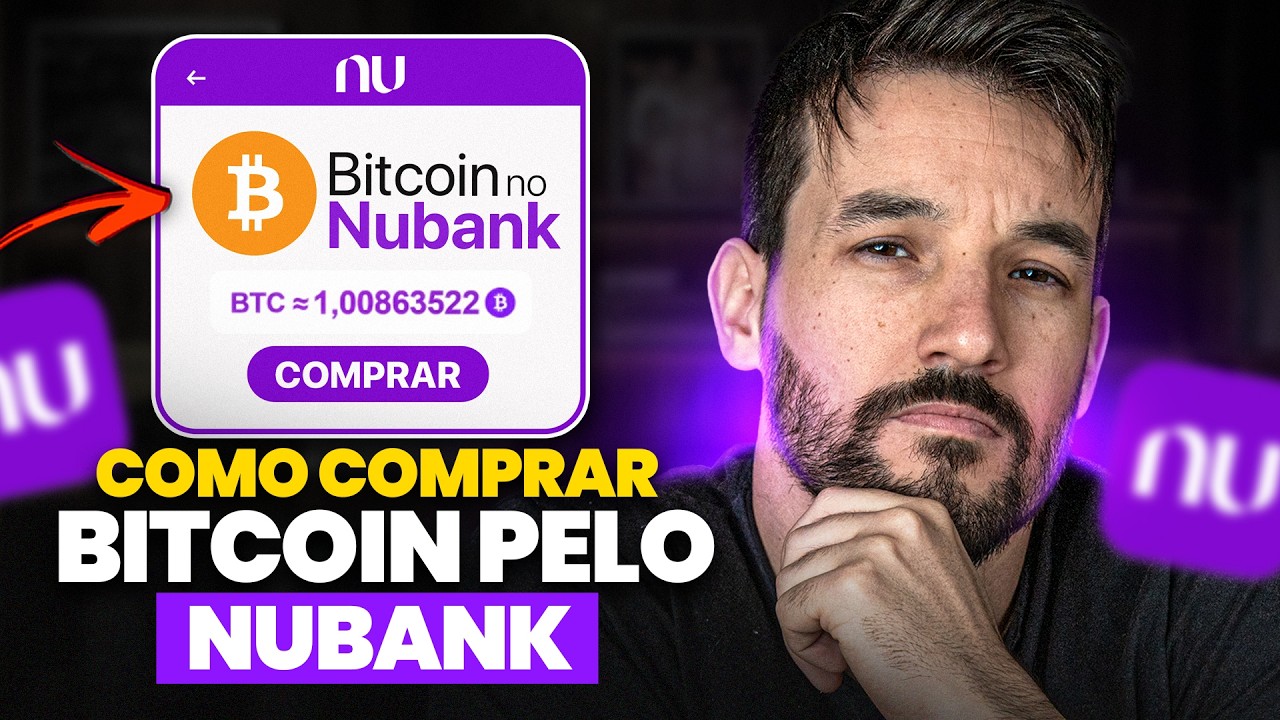 COMO COMPRAR BITCOIN E CRIPTOMOEDAS PELO NUBANK - VALE A PENA OU &Eacute; FURADA