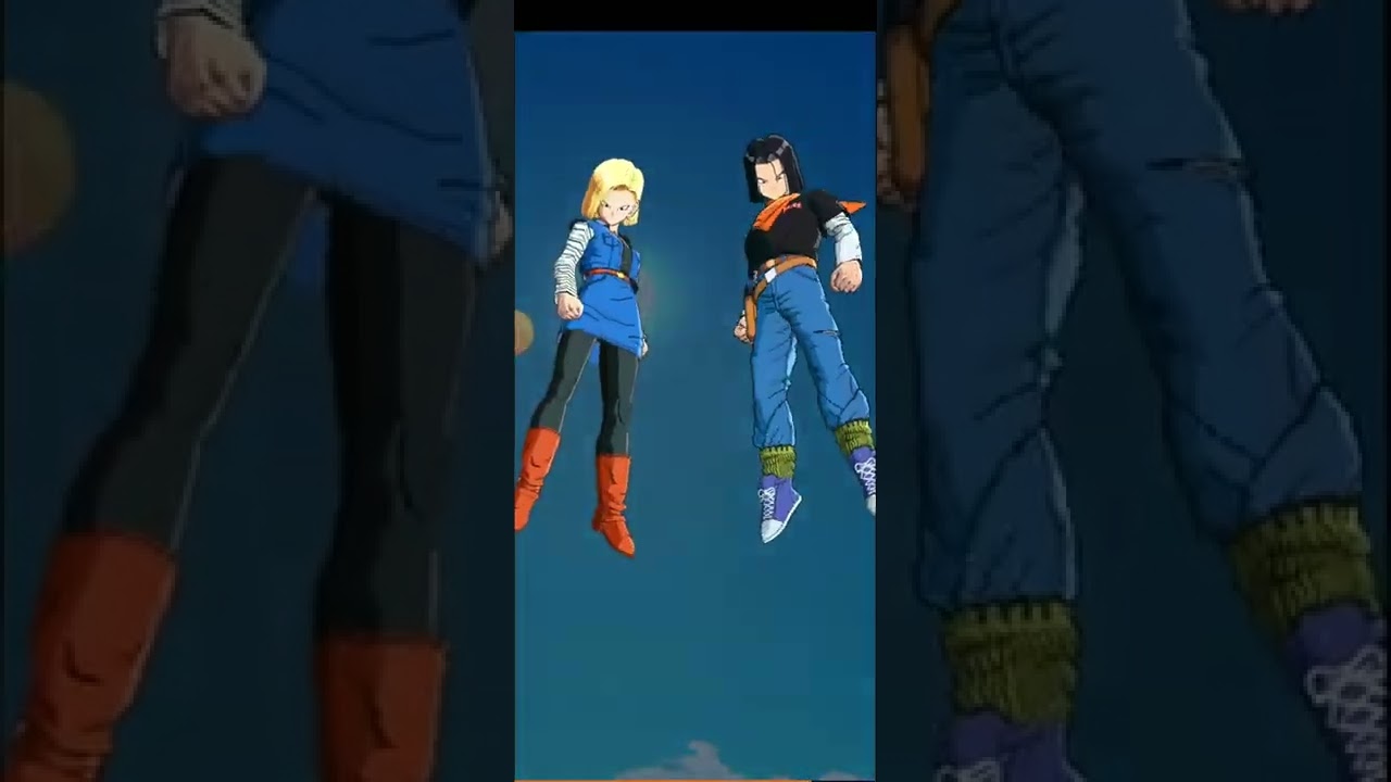 Dragonball Legends Future Android 17 and Future Android 18 Legendary Finish on Teen Gohan Gyakuryona