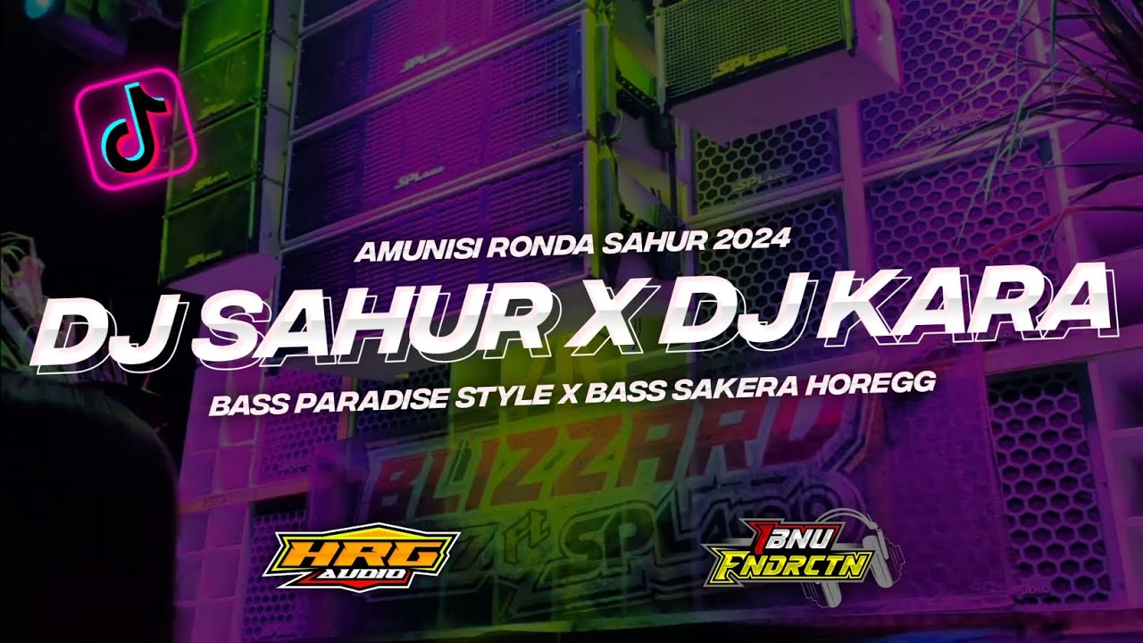 DJ SAHUR TERBARU 2024 • PARADISE STYLE!!