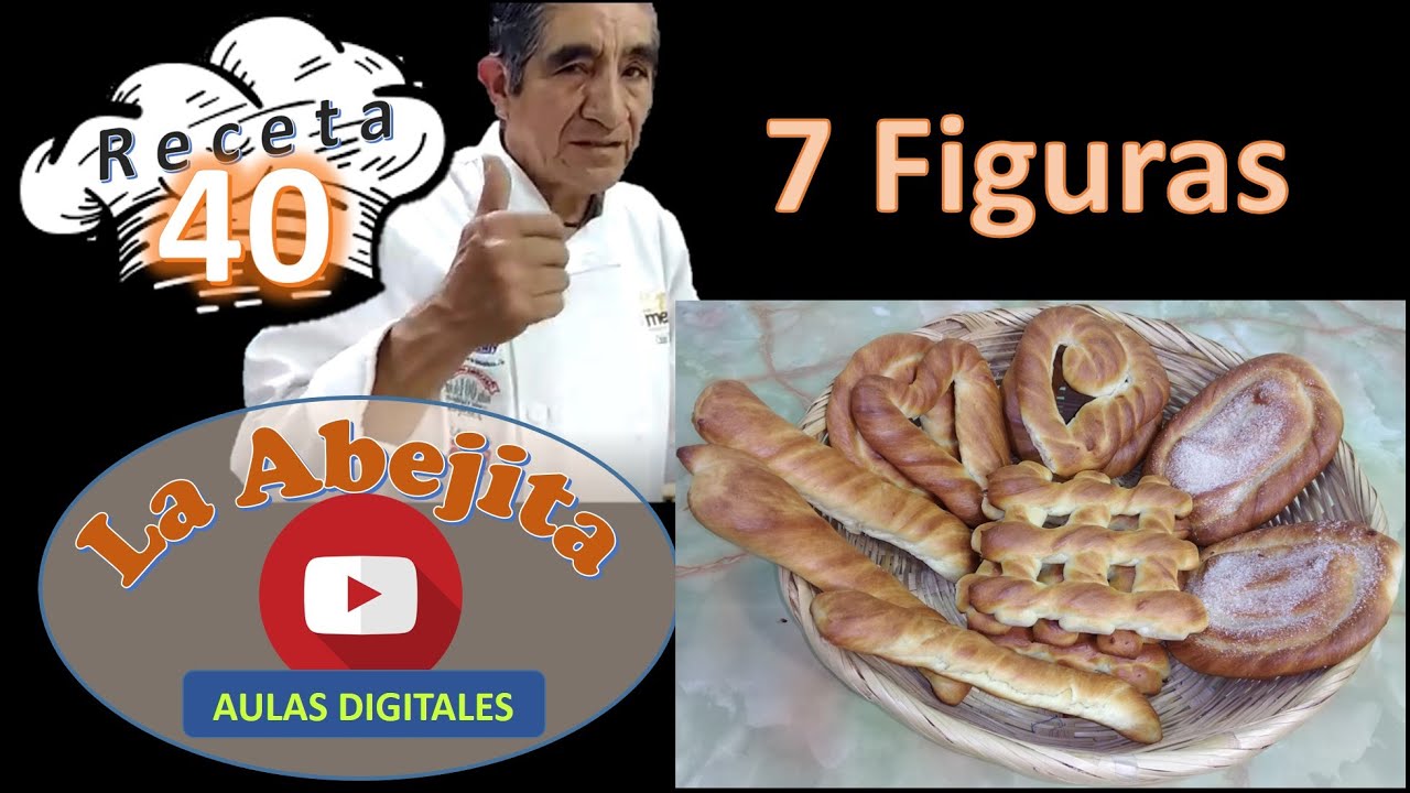 Como hacer Pan de manteca o estirado 7 figuras faciles. La Abejita Reposteria.