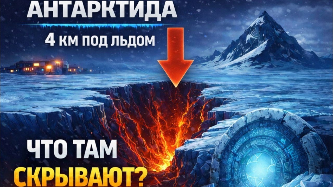 Антарктида: что скрывает лёд? Тайны карты Пири Рейса и засекреченные зоны