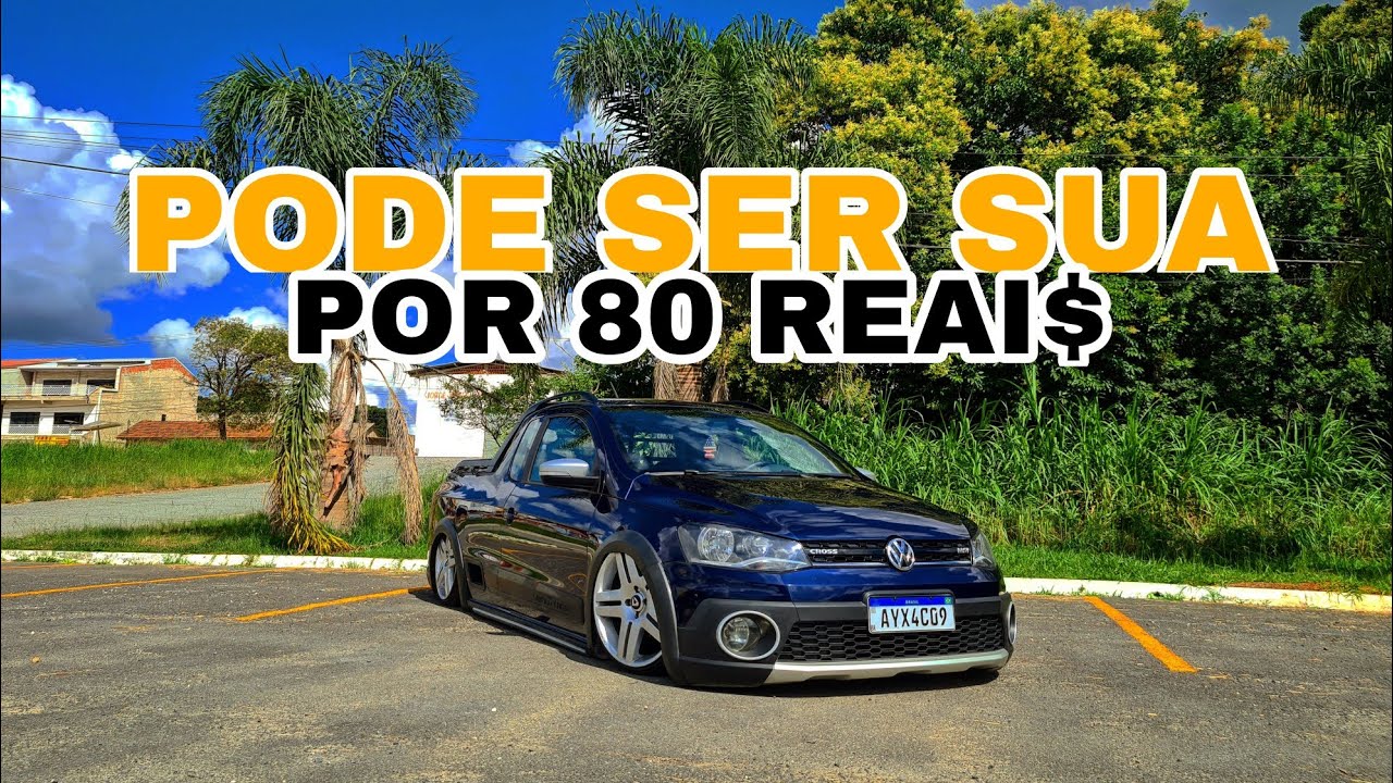 SAVEIRO CROSS AZUL REBAIXADA POR APENAS 80$? 🤔😱😍💸