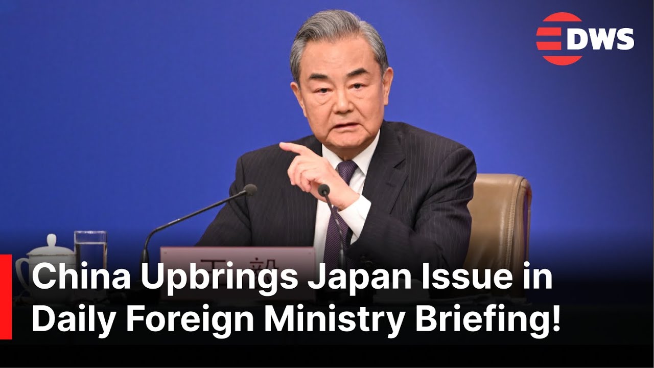 JAPAN TENSIONS: Chinese Foreign Ministry Daily News Conference Highlights | AC1Z