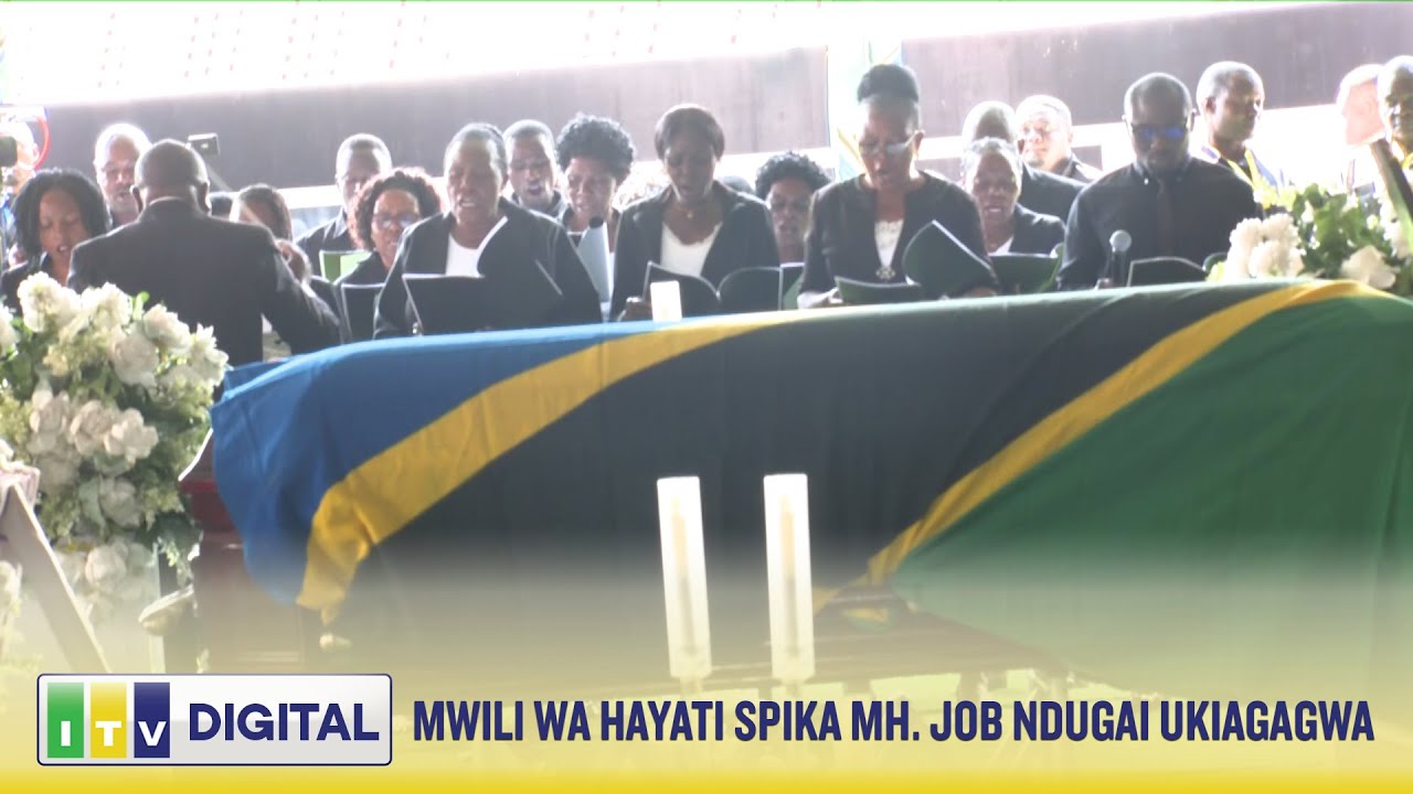 🔴MHE RAIS DKT. SAMIA AKIWAONGOZA WAOMBOLEZAJI KUAGA MWILI WA SPIKA MSTAFU WA BUNGE HAYATI JOB NDUGAI