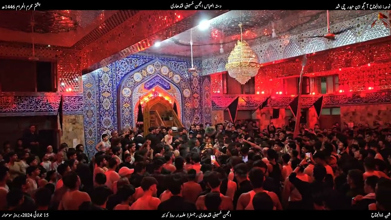 ZULJANAH A BIGO IBN-E-HAIDER CHI SHUD |8TH MUHARAM 15 JULY 2024| 1446ھ