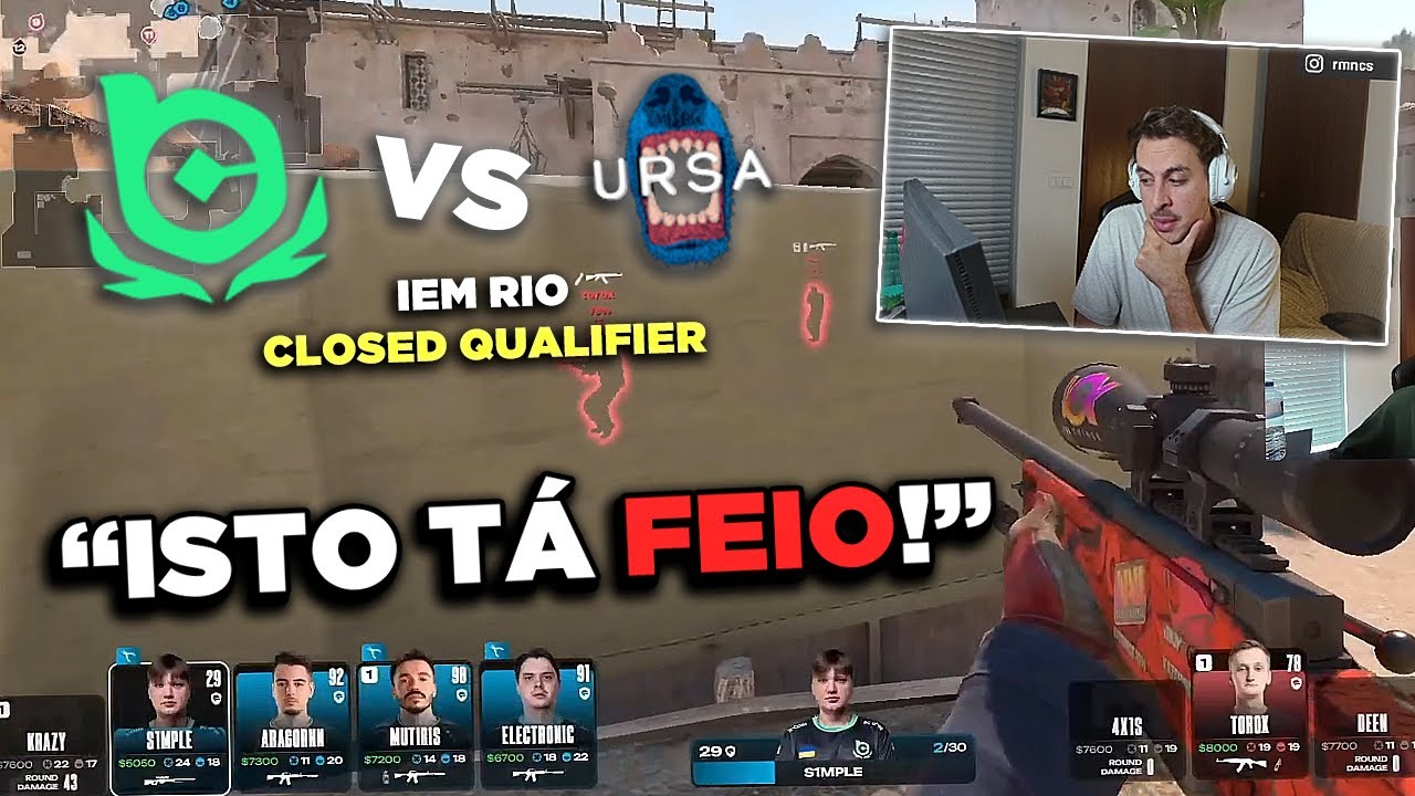 ESTREIA DE S1MPLE & MUT NO IEM RIO CLOSED QUALIFIER