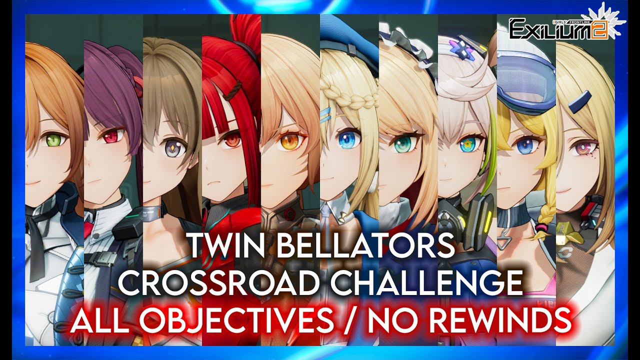 Twin Bellators - Crossroad Challenge (All Objectives, No Rewinds)