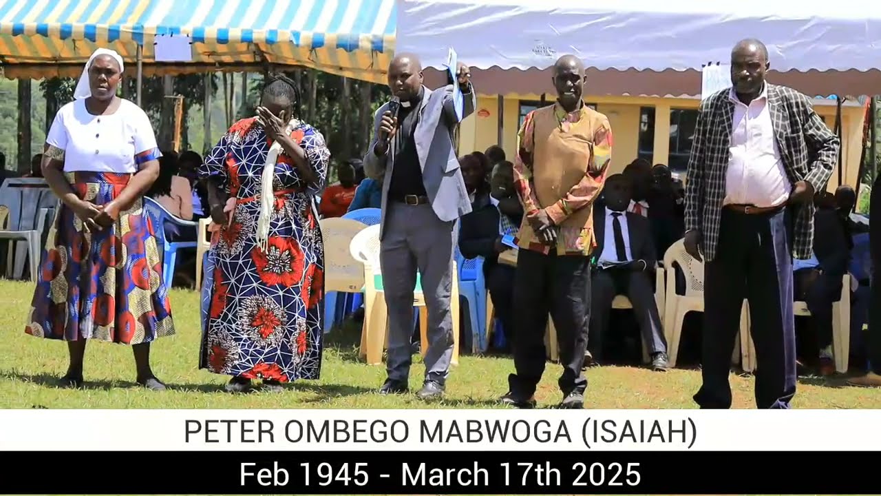 Celebrating the life of PETER OMBEGO ISAIAH MABWOGA, 1945 - 2025.