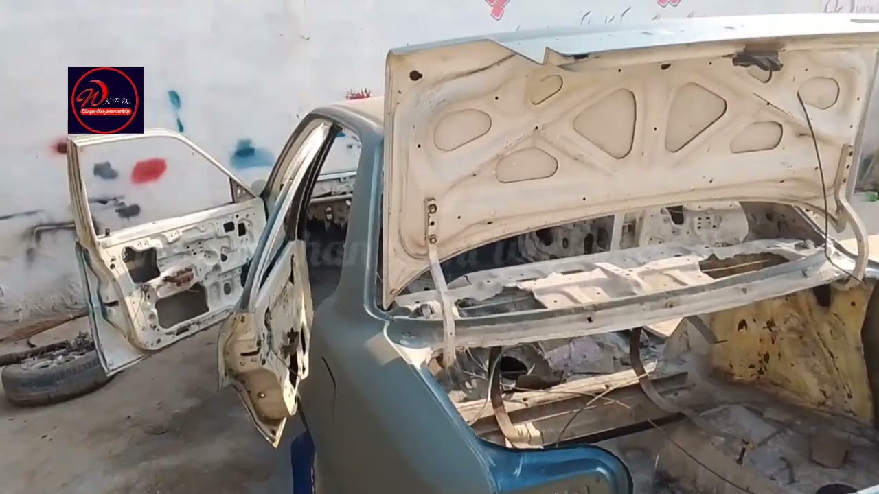 Toyota corolla 88 full restoration 