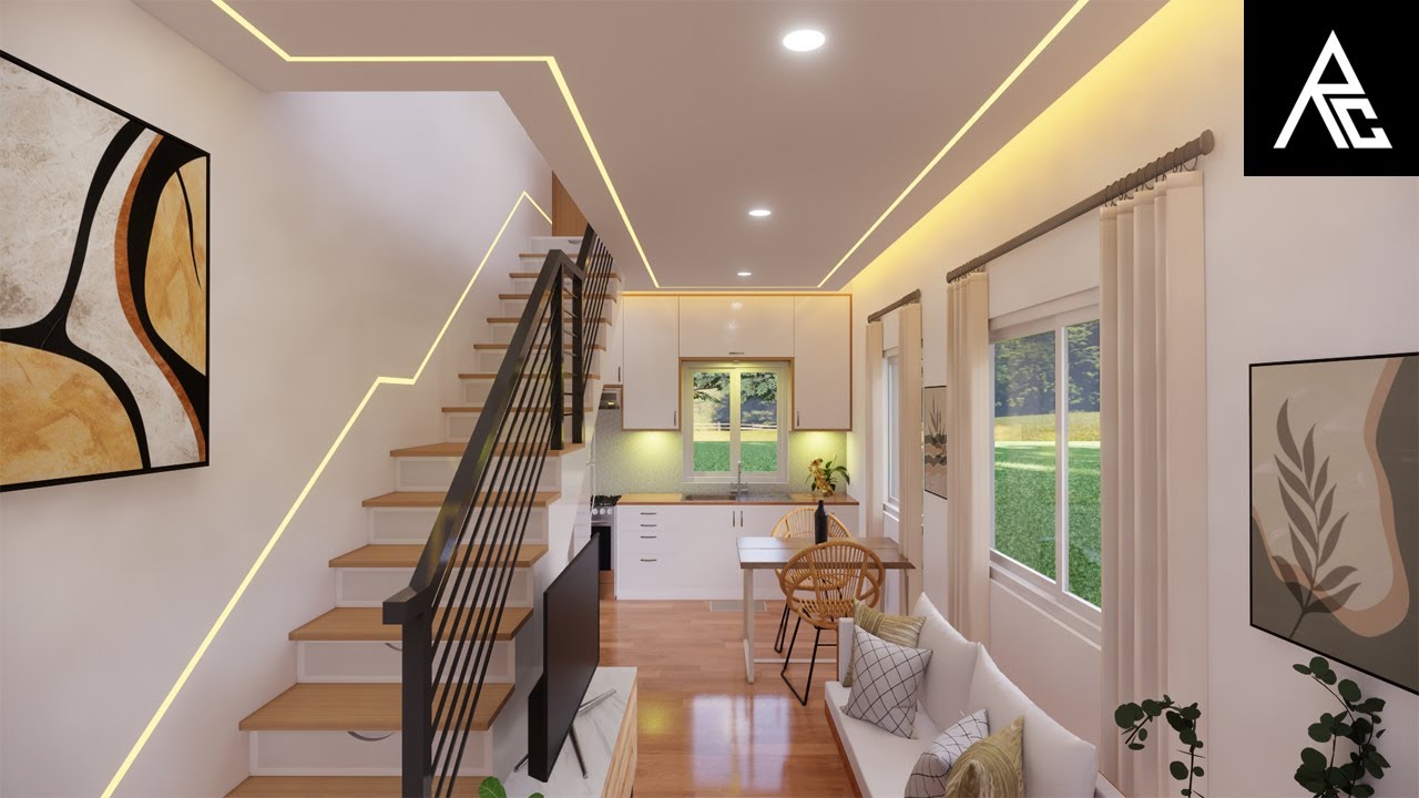 Wonderful Tiny House Design Idea (3x6 Meters Only)
