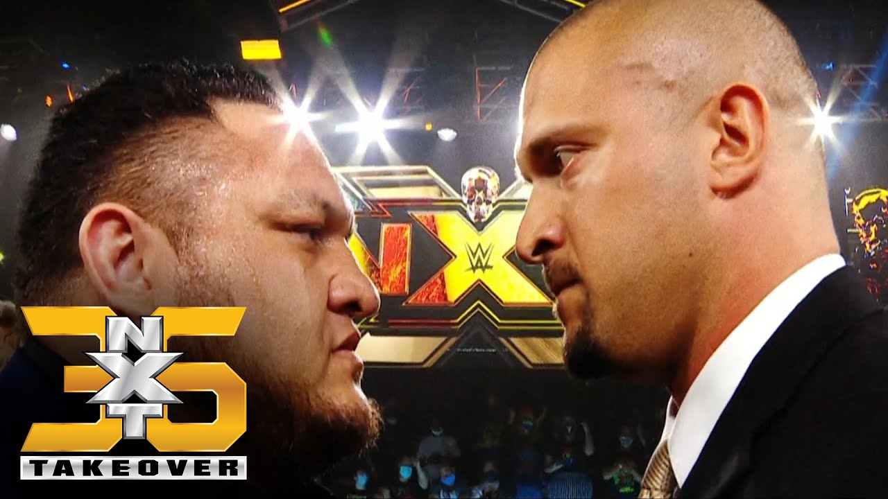 Karrion Kross goes to war with Samoa Joe: NXT TakeOver: 36 (WWE Network Exclusive)