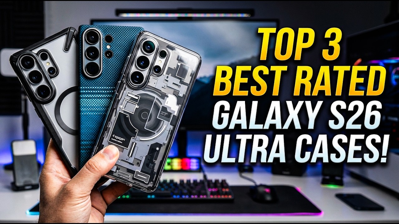 Топ-3 лучших чехлов для Galaxy S26 Ultra по отзывам покупателей!✅