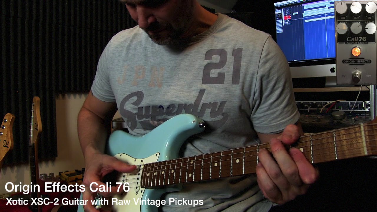 Quick video: Origin Effects Cali 76 in front of Kemper (Michael Britt profile)