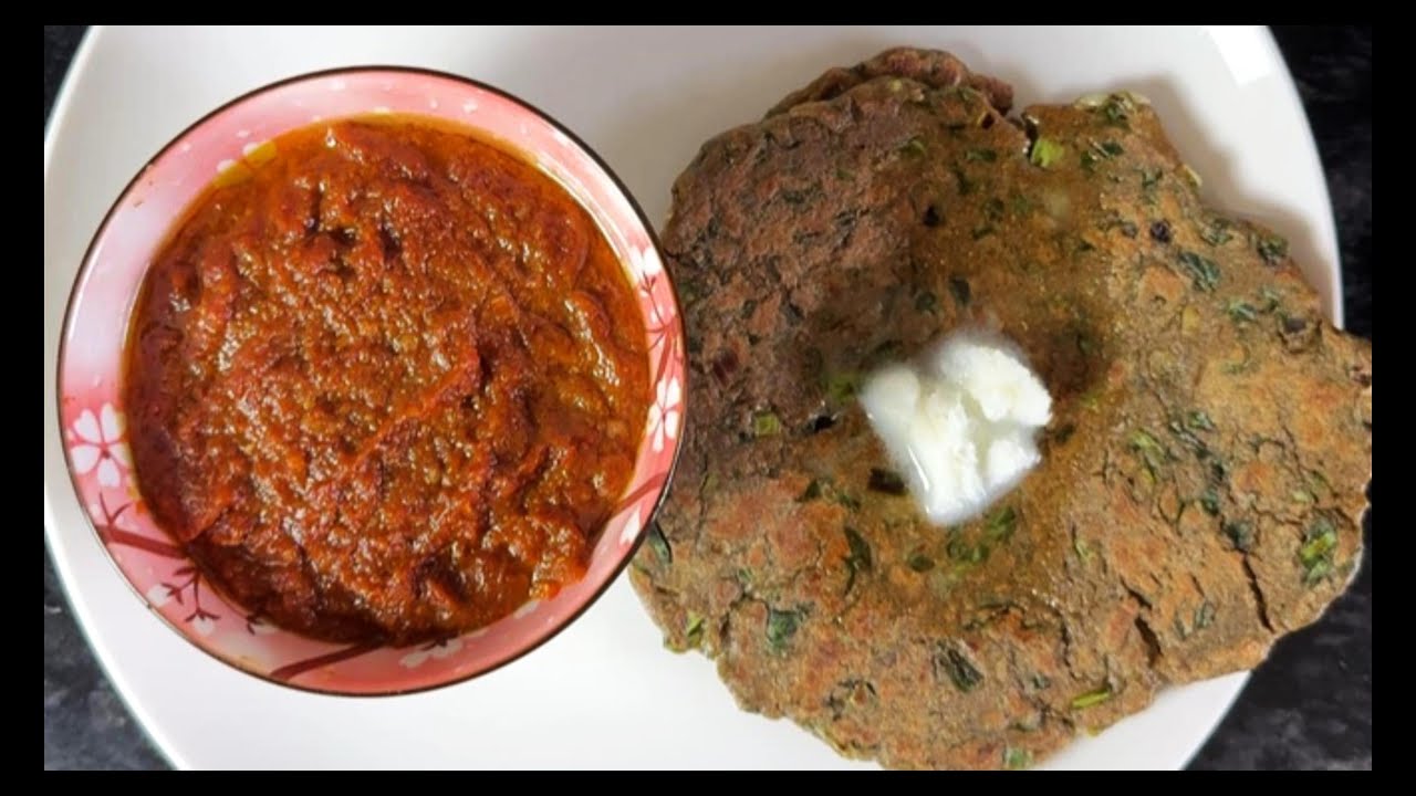 This Chutney Parantha Combo fixes boring meals |लहसुन चटनी -बाजरे का पराठा #gharkakhana #pearlmillet