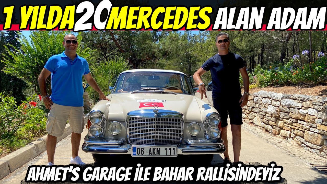 KLASİK | Ahmet's Garage Mercedes 280SE Coupe | ICRYPEX Bahar ve Batı Anadolu Rallisi