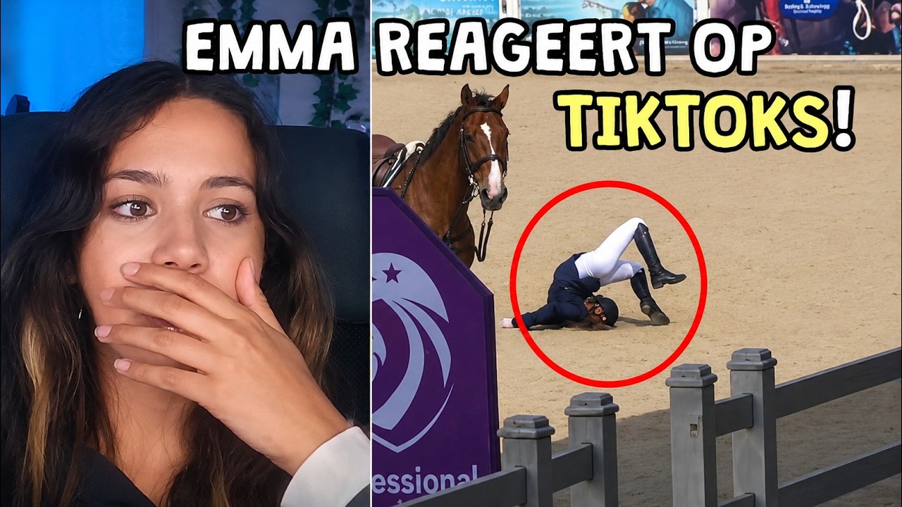 Emma's Paarden TV Reageert Op Paarden TikToks!  😁 (En Ook Op APKP's van Anderen!)