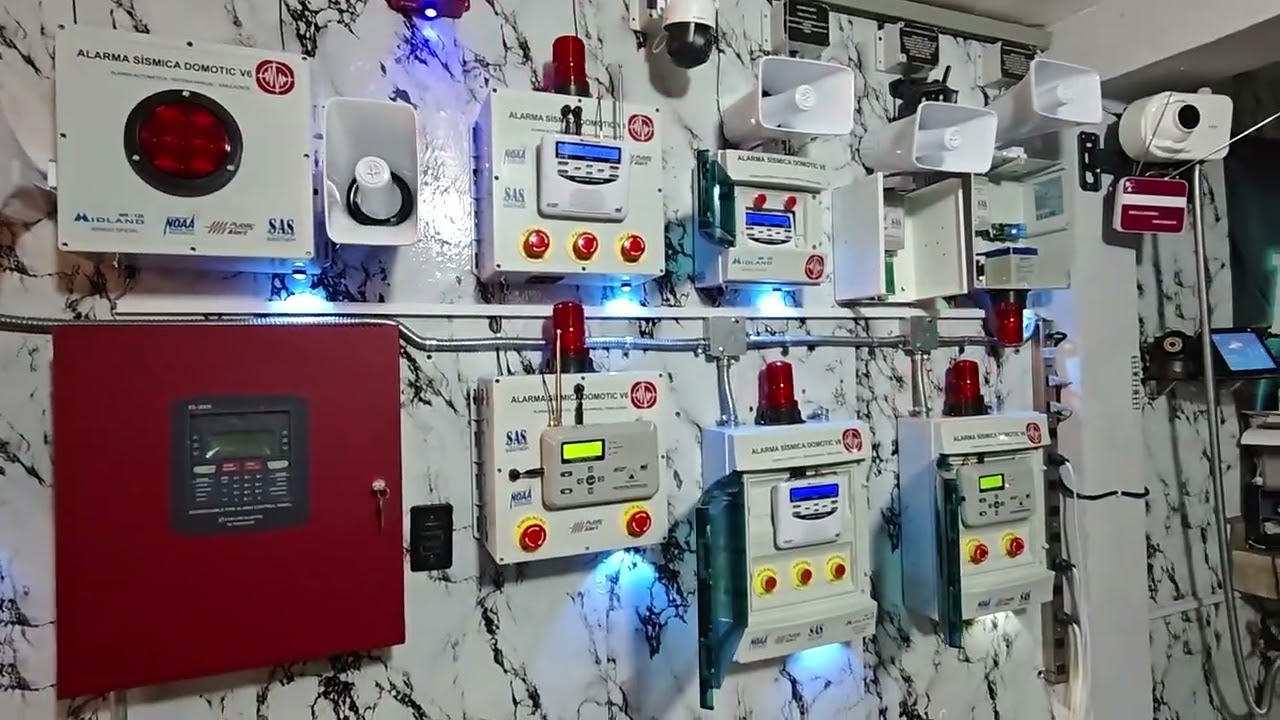 Prueba de alertas sísmicas Simulacro Nacional 2025 Septiembre 