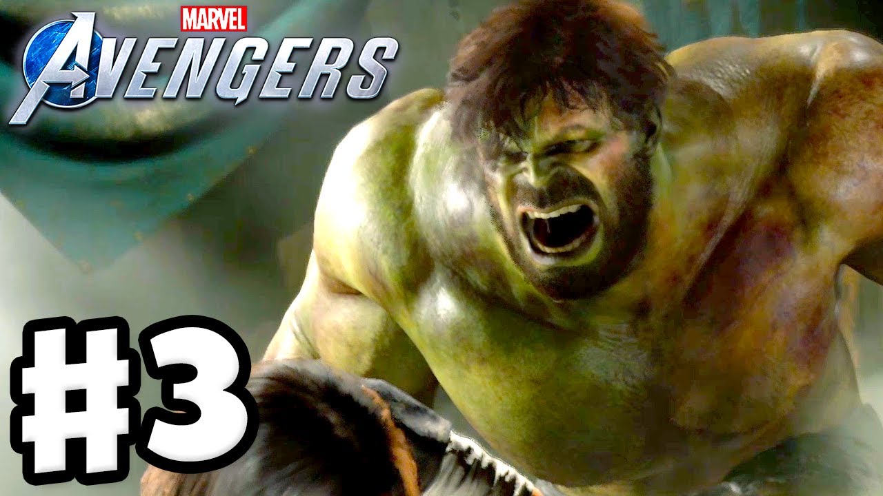 The Hulk! (and Dr. Bruce Banner) - Marvel's Avengers - Gameplay Walkthrough Part 3 (PS4)