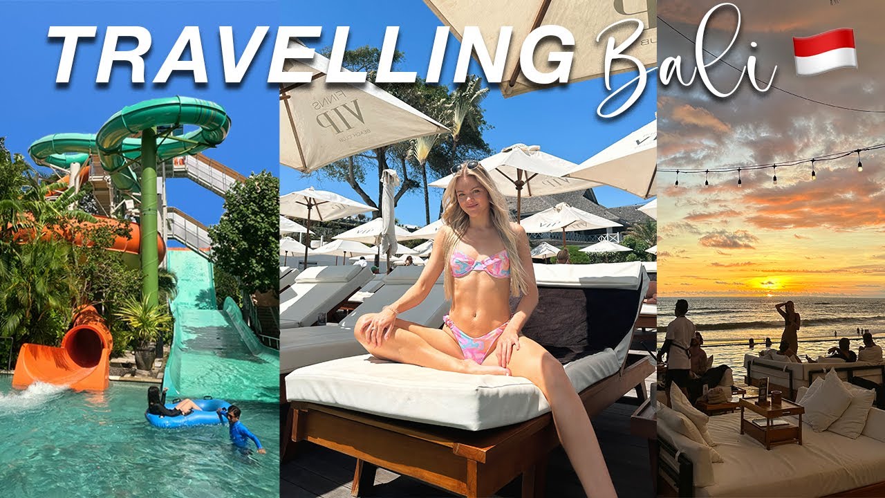 Bali travel vlog 🌞 Finns beach club, the BEST waterpark & exploring Canggu