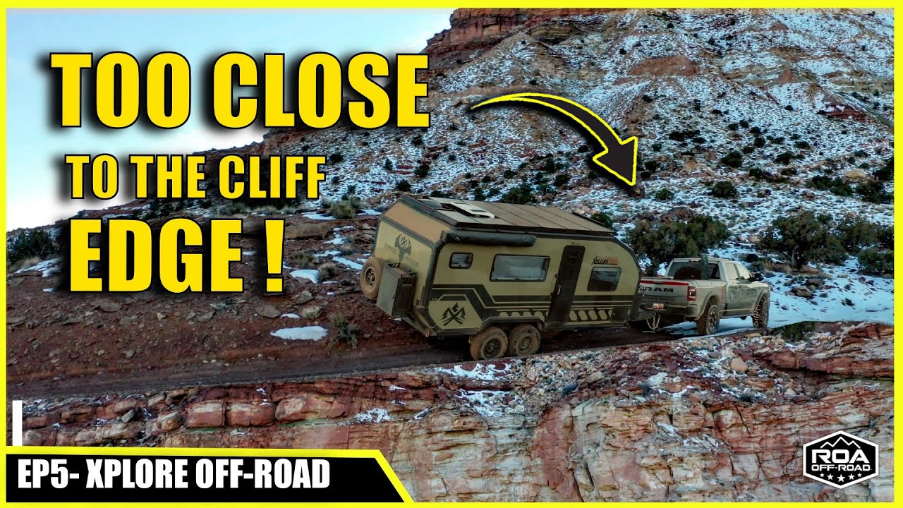 INSANE ICY Trails Off-Road with Off-Road 4x4 Camper Trailer Xplore RV X145 & X195 | ROA OffRoad EP5