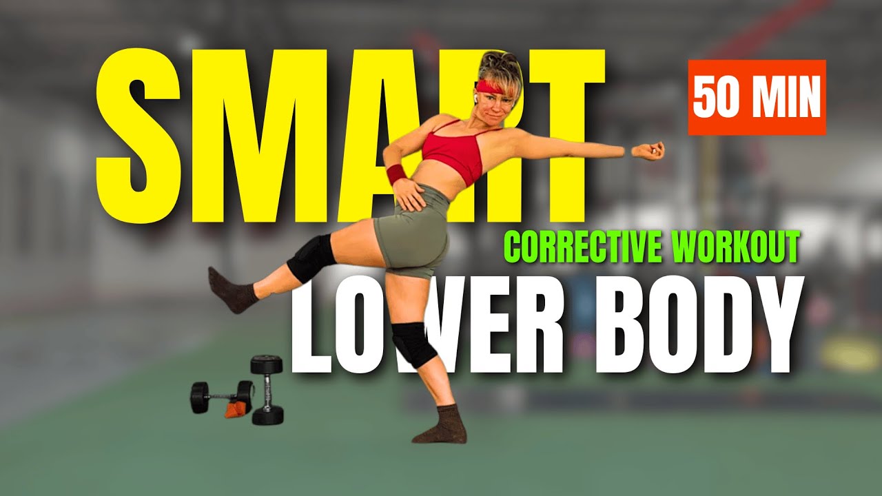 50 Min Corrective Glute & Hip Workout | Strength, Mobility & Balance | Hip Dips