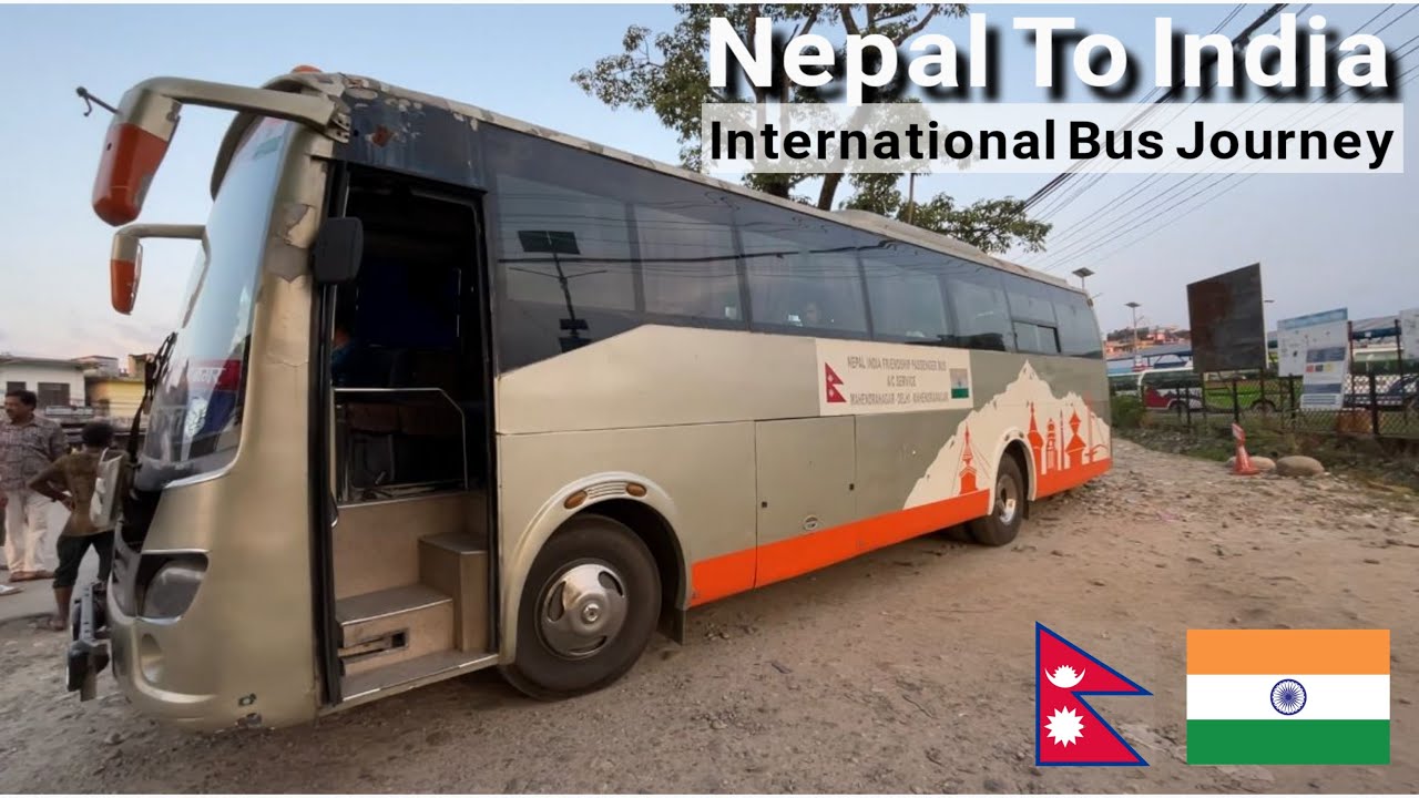 Nepal to India international Bus Journey || Mahendra Nagar to Delhi Maitree Bus Seva #india  #nepal