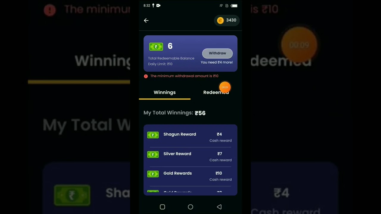 🤑Unlimited Earning App | Minimum Redeem 1 Rupees Paytm Cash #shorts #earningapp #viral #trending