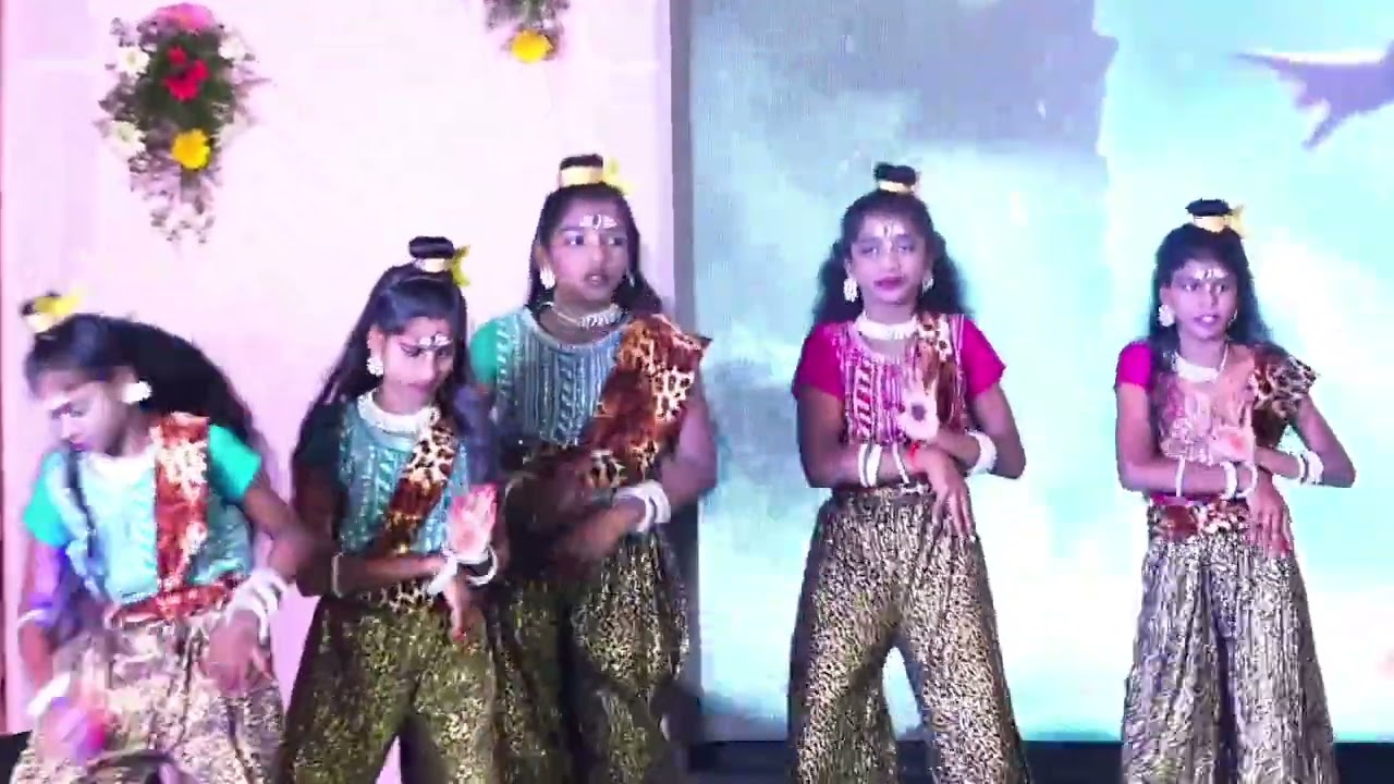 Shiva Thandavam performed with grace and power by our Std VII girls 🔱✨”