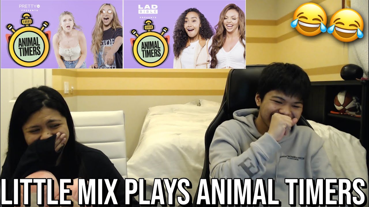 SIBLINGS React to Little Mix Playing Animal Timers | THIS WAS HILARIOUS