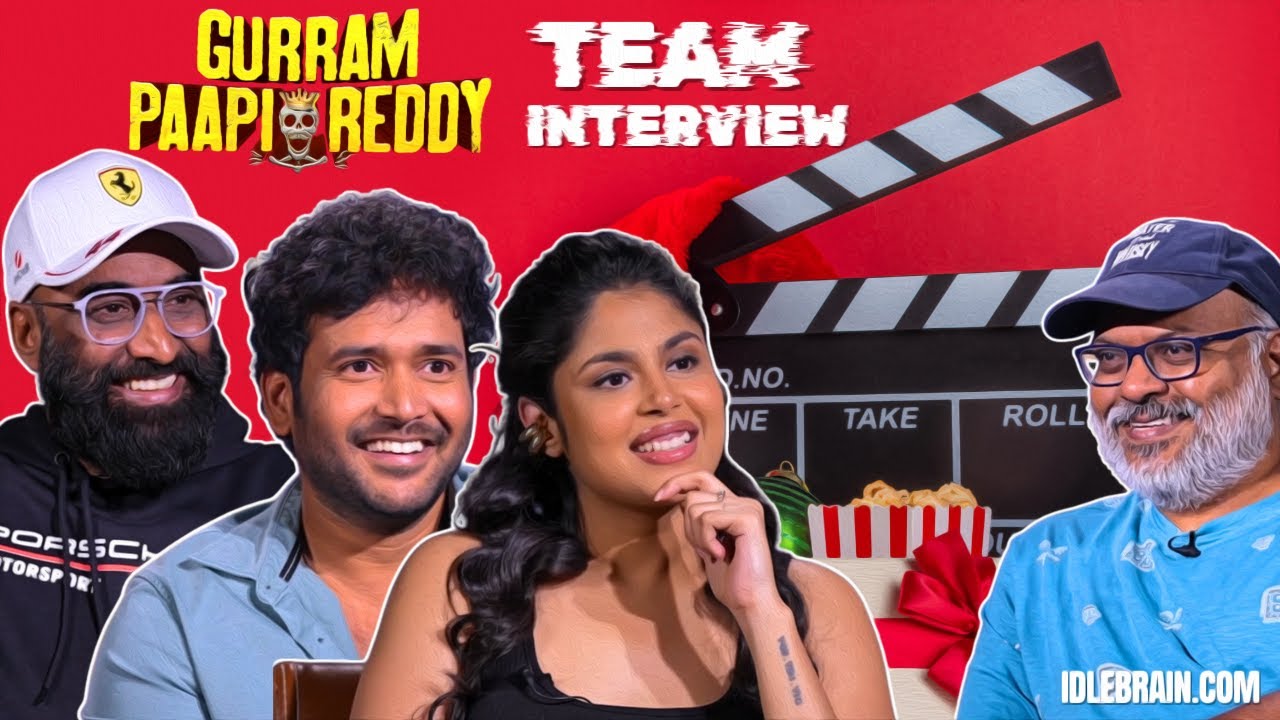 Gurram Paapi Reddy Team Interview | Naresh Agastya, Faria Abdullah interview | Idlebrain Jeevi