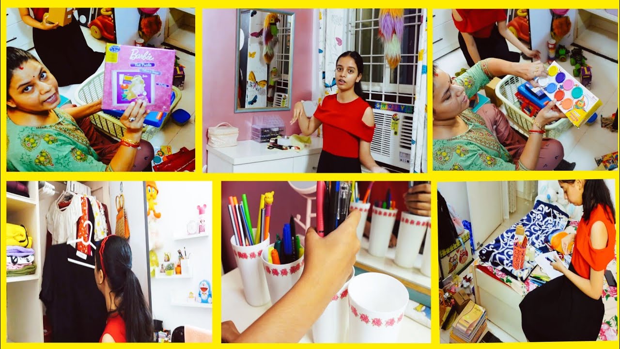 My Daughter's/Teenagers Room CLEANING & ORGANIZATION Before Diwali ! NEW THINGS!Pratima'sLIFENLiving
