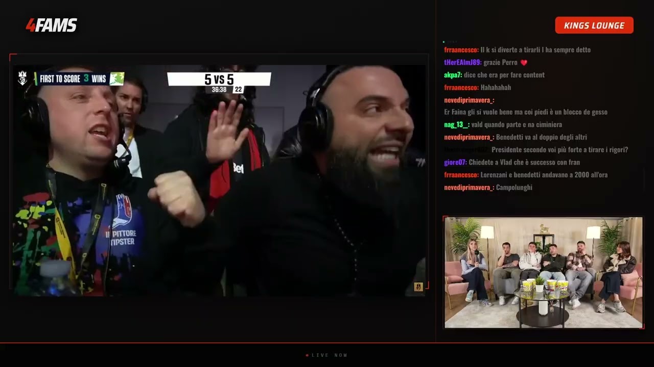 Kings Lounge Day 2 | Live 4FAMS