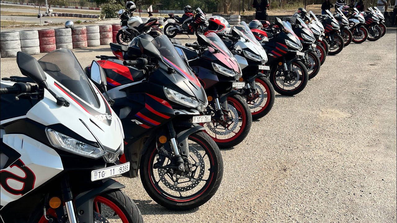 Track day at Chicane circuit #aprilia #trackday #MAI 