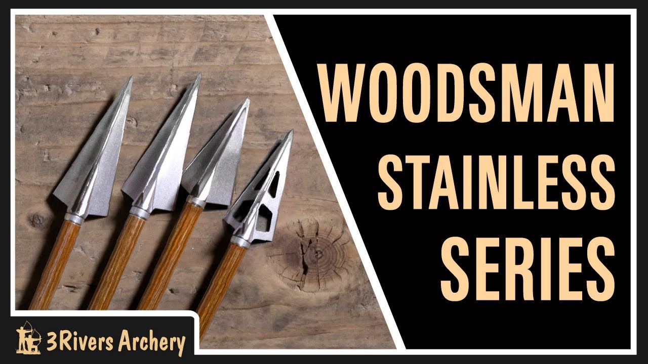 Introducing the Stainless Steel Woodsman Elite Broadheads